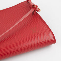 Louis Vuitton Red Epi Pochette