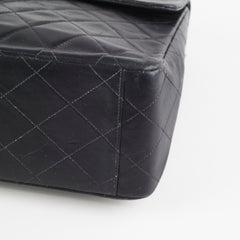 Chanel Maxi Jumbo Vintage Black Flap