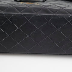 Chanel Maxi Jumbo Vintage Black Flap