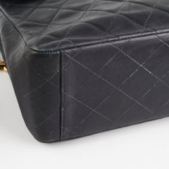 Chanel Maxi Jumbo Vintage Black Flap