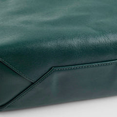 Celine Vertical Cabas Tote Small Forest Green