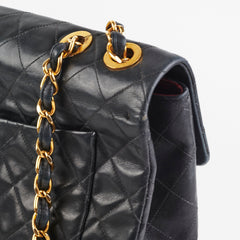 Chanel Maxi Jumbo Vintage Black Flap