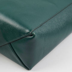 Celine Vertical Cabas Tote Small Forest Green