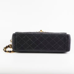 Chanel Maxi Jumbo Vintage Black Flap