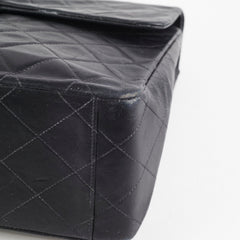Chanel Maxi Jumbo Vintage Black Flap