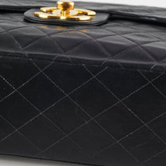 Chanel Maxi Jumbo Vintage Black Flap