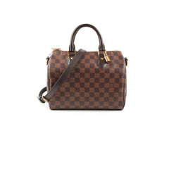 Louis Vuitton Speedy Bandouliere Damier Ebene Canvas 25