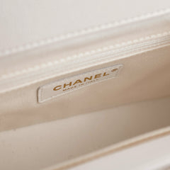 Chanel Business Affinity Small White Caviar