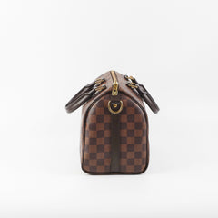 Louis Vuitton Speedy Bandouliere Damier Ebene Canvas 25