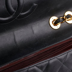 Chanel Maxi Jumbo Vintage Black Flap