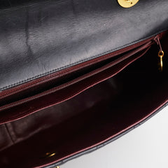 Chanel Maxi Jumbo Vintage Black Flap