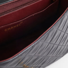 Chanel Maxi Jumbo Vintage Black Flap