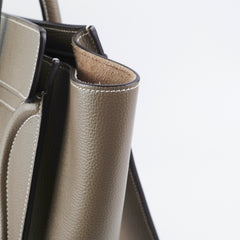 Celine Micro Luggage Calfskin Souris