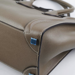 Celine Micro Luggage Calfskin Souris