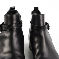 Louis Vuitton Mens Black Leather Boots Size 11 (Copy)