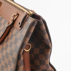 Louis Vuitton Greenwich Damier Ebene Shoulder Handbag