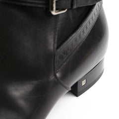 Louis Vuitton Mens Black Leather Boots Size 11 (Copy)
