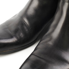 Louis Vuitton Mens Black Leather Boots Size 11 (Copy)