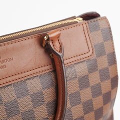 Louis Vuitton Greenwich Damier Ebene Shoulder Handbag