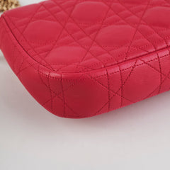 Christian Dior Promenade Fuschia Crossbody Clutch
