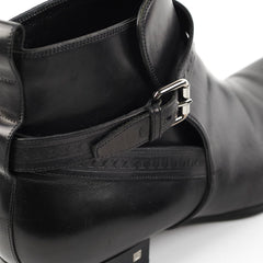 Louis Vuitton Mens Black Leather Boots Size 11 (Copy)