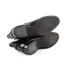 Louis Vuitton Mens Black Leather Boots Size 11 (Copy)