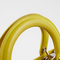 Christian Dior Lady Dior Medium Yellow