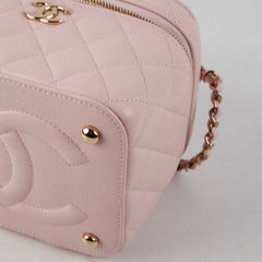 ITEM 2 - Chanel Vanity Top Handle Bag Caviar Pink