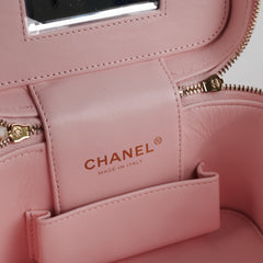 ITEM 2 - Chanel Vanity Top Handle Bag Caviar Pink