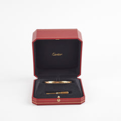 Cartier Yellow Gold Love Bangle Size18