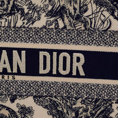 Christian Dior Book Tote Medium Navy