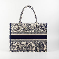 Christian Dior Book Tote Medium Navy