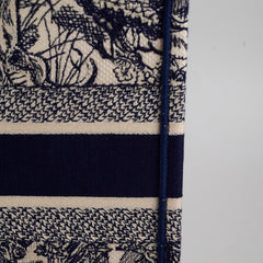 Christian Dior Book Tote Medium Navy