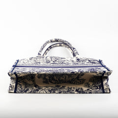 Christian Dior Book Tote Medium Navy