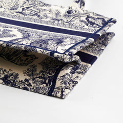 Christian Dior Book Tote Medium Navy