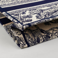 Christian Dior Book Tote Medium Navy