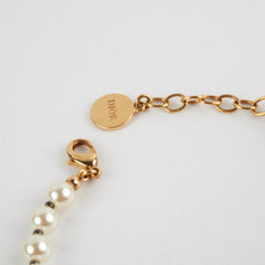 Christian Dior CD Pearl Bracelet Costume Jewellery