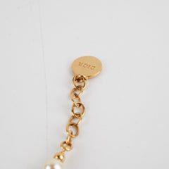 Christian Dior CD Pearl Bracelet Costume Jewellery