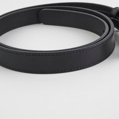 Gucci Silver/Black Belt Size 85cm