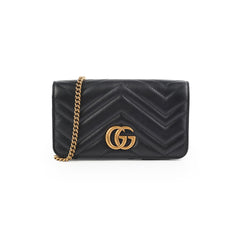 Gucci Mini Marmont Black Crossbody Bag