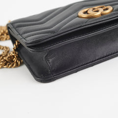 Gucci Mini Marmont Black Crossbody Bag