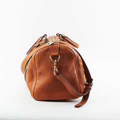 Gucci Brown Medium Web Crossbody Bag