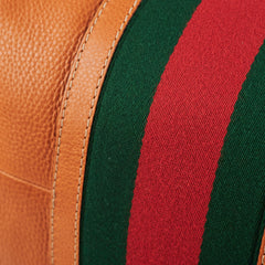 Gucci Brown Medium Web Crossbody Bag