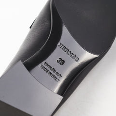 Hermes Loafers Shoes Black