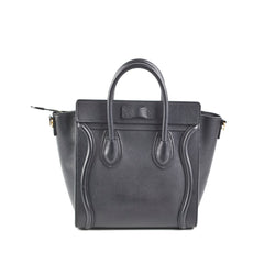 Celine Luggage Nano Black