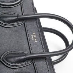 Celine Luggage Nano Black