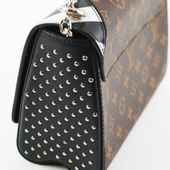 Louis Vuitton Twist Limited Edition Studded Monogram Canvas MM