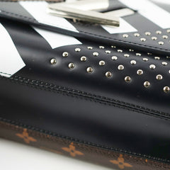 Louis Vuitton Twist Limited Edition Studded Monogram Canvas MM