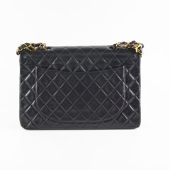 Chanel Maxi Jumbo Vintage Black 24K Gold