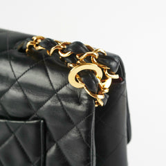Chanel Maxi Jumbo Vintage Black 24K Gold